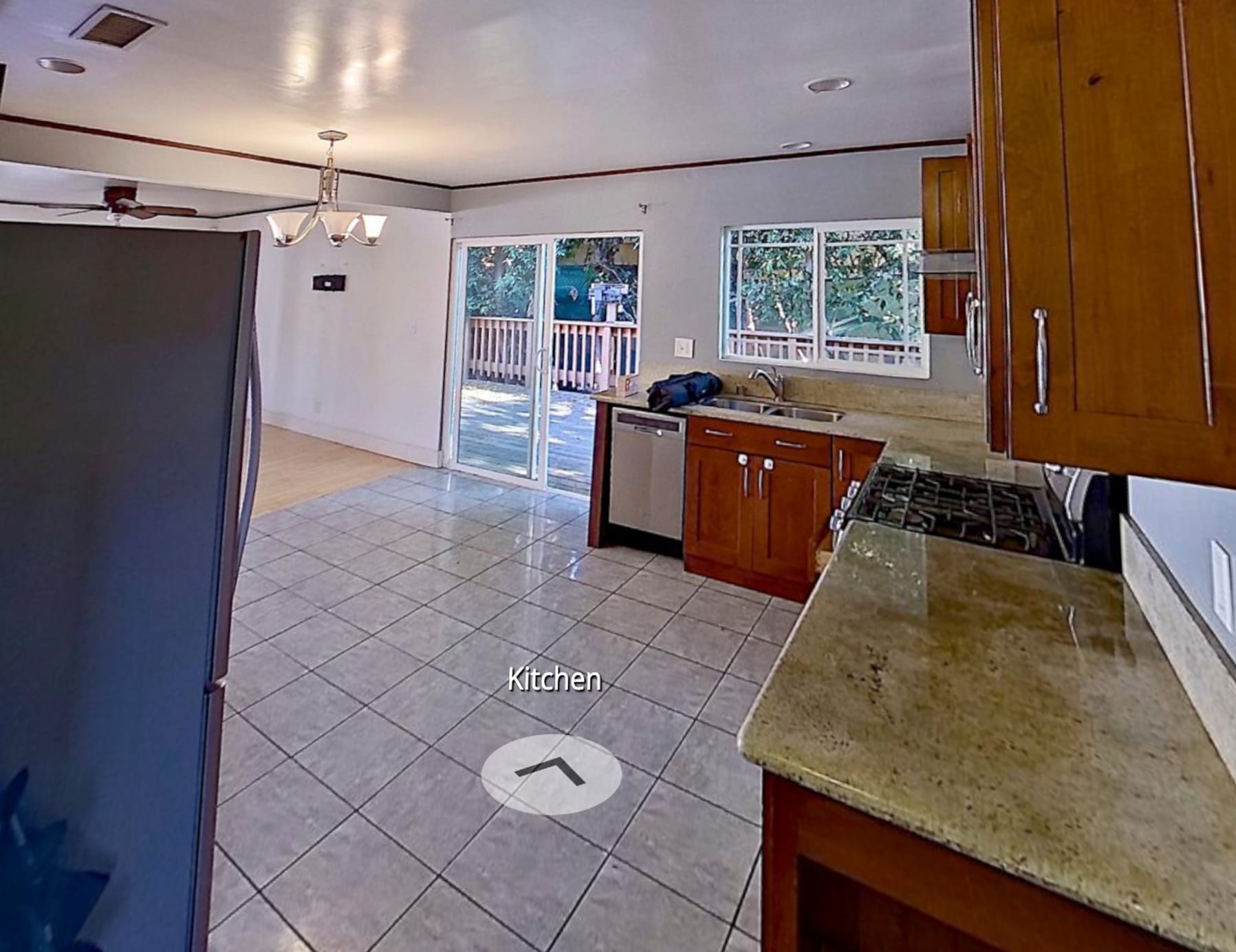 Kitchen before remodel
